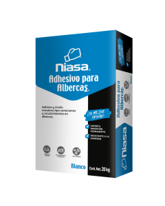 Adhesivo para alberca azul 20 kilos