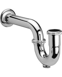 Cespol con Registro para Lavabo Cromo sin Contra
