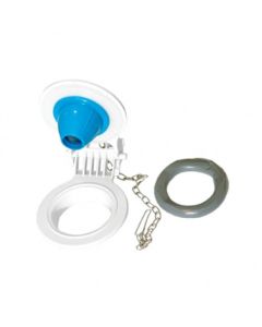 Juego para Valvula de Descarga Blanco 8 cm