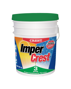 Impermeabilizante impercrest 3 años blanco 19 Lts plus