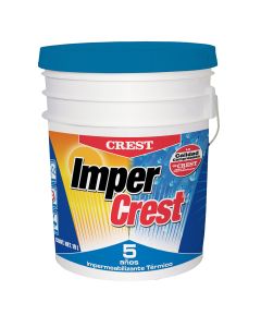 Impermeabilizante Impercrest 5 años blanco 19 Litros plus