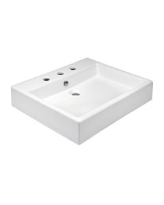 Lavabo Sobreponer  3p Con Rebosadero Lucerna B