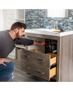 Instalación de Gabinete de Baño