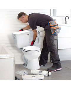 Instalación de WC 2 piezas más lavabo