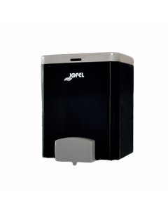 Jabonera acero inoxidable negro 1,400 ml