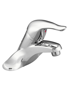 Monomando Beetle arco bajo para lavabo cromo 4"