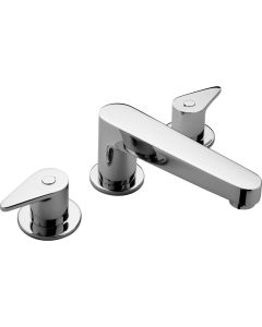 Mezcladora Deco para lavabo cromo 8"