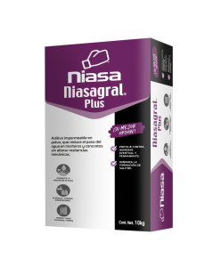 Aditivo niasagral plus gris 10 kg