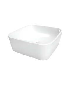 Lavabo Santorini de Sobreponer Blanco sin Rebosadero