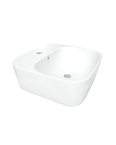 Lavabo Santorini de Sobreponer Blanco con Rebosadero