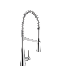 Monomando Para Fregadero extraíble Moen Spring Sleek Cromo