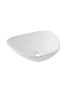 Lavabo Clap de Sobreponer Blanco sin Rebosadero