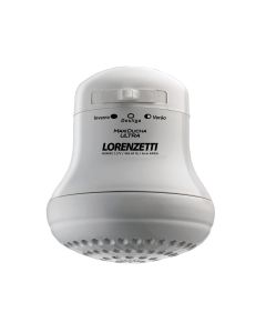 Regadera eléctrica blanca 3 temperaturas Lorenzetti