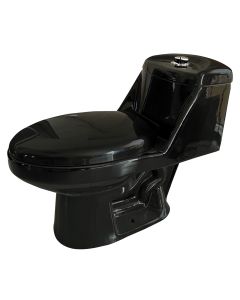 WC One Piece Toscana negro