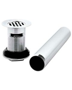 Contra de Rejilla con Rebosadero para Lavabo Cromo
