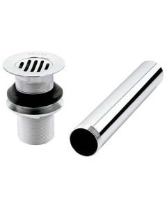 Contra de Rejilla sin Rebosadero para Lavabo Cromo