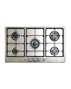 Parrilla 5 Quemadores Gas LP Acero Inoxidable