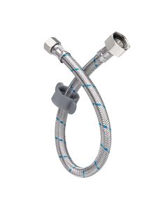 Manguera Flexible para Agua 1/2" X 1/2" 50 cm