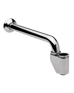 Cespol Largo con Registro para Lavabo Cromo 40 cm