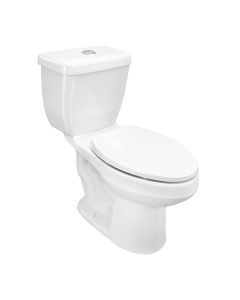 Sanitario Drakar 16 Elongado Blanco 4.8 Lpd con Trampa Expuesta