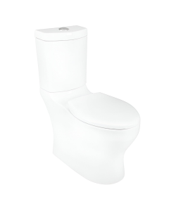 Sanitario Miura Taza y Tanque Elongado Blanco 4.8 Lpd con Trampa Oculta