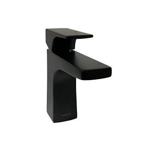 Monomando P/Lavabo Push Button Negro Mate