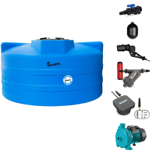 Cisterna Equipada 5,000 L con Sensor de Nivel Rotoplas