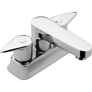 Mezcladora Deco para lavabo cromo 4"