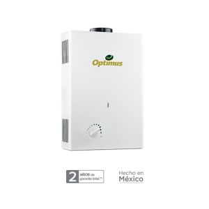 Calentador Instantáneo Optimus OI-07 Gas LP 8 L/min
