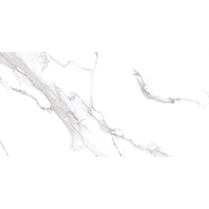 Piso Porcelánico Colossale 60 x 120 cm Blanco Brillante Tendenzza - CAJA con 2.16 m²