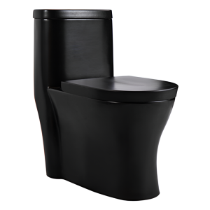 Sanitario (WC) One Piece Sevilla Dual Negro Mate Corona