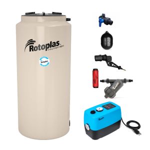 Tinaco Vertical con Bomba Inteligente 500 L 1/4 HP Rotoplas