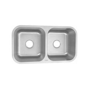 Tarja Tiber para Cocina TBK3318-9 de Submontar Dos Tinas Acero Inoxidable