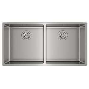 Fregadero de Submontar con SilentSmart Teka Be Linea RS15 2C 860