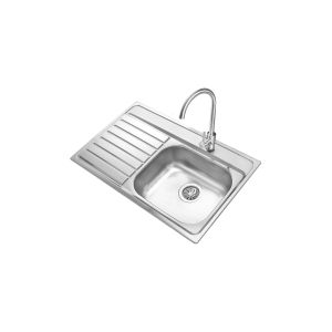 Fregadero de Empotre Teka TEKAWAY 800.510 1B 1D L 1Ø 3½ WO/OVF (BA) AMERICA MNI PAL/CAR