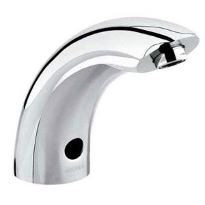 Llave de Lavabo Electrónica de Sensor de Baterías Argos Cromo Helvex