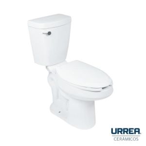 Sanitario (WC) Contract Ada Alargado con Manija Frontal y Asiento Blanco Urrea