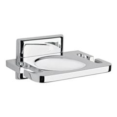 Portavaso Clásico cromo — Helvex
