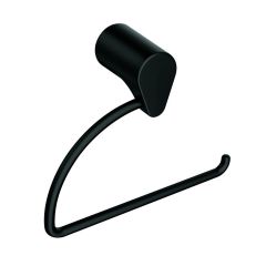 Portarrollo Siena negro mate Moen
