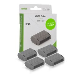 Gelbox WAGO 207-1332 Tamaño 2 Protección contra Humedad IPX8 Caja 4 Piezas