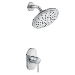 Set Maneral y Cebolleta para Regadera con Valvula, con brazo y Chapetón 