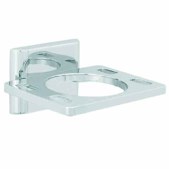 Portavaso Clásico cromo — Urrea