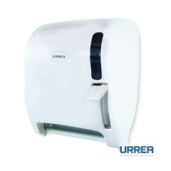 Dispensador de Toalla en Rollo ABS Blanco con Palanca Urrea