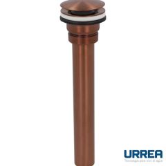 Contra de Acero Inoxidable Tipo Push sin Rebosadero Bronce Urrea