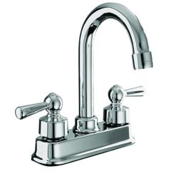 Mezcladora Clásica para lavabo cromo 4" cartucho cerámico 67PN
