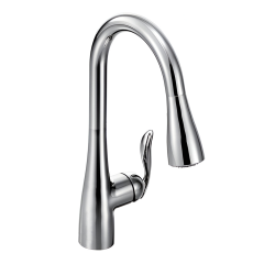 Monomando Arbor extraíble para fregadero cromo