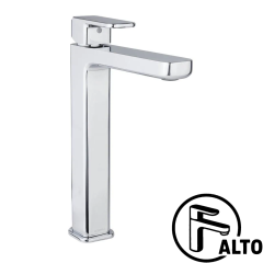 Monomando Itua alto para lavabo cromo