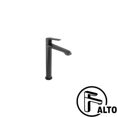 Monomando Alto para Lavabo LIA Negro
