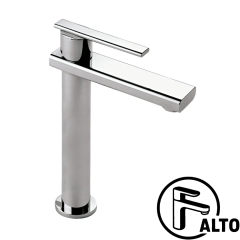 Monomando Premier para lavabo cromo — alto