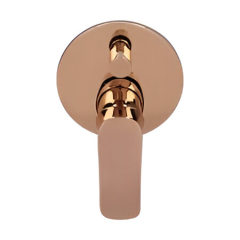 Monomando con desviador para regadera y/o tina CASSIA Rose Gold